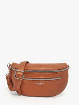 Heuptasje Flora & co Bruin grained F8546