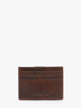 Papierhouder Leder Maverick Bruin the original MAVTO052
