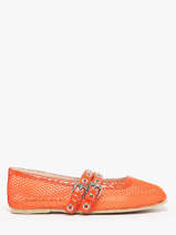 Ballerinas Colors of california Oranje accessoires CPATTY07
