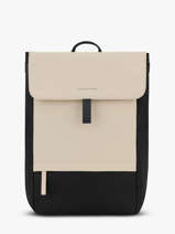 Business Rugzak 1 Compartiment Met 15" Laptopvak Fyn Kapten and son Beige backpack FYN2