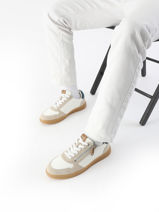 Sneakers Mustang Beige men 4204301-vue-porte