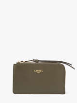 Kaarthouder Origami Leder Lancel Groen origami A13422