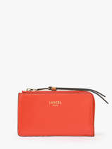 Kaarthouder Origami Leder Lancel Oranje origami A13422