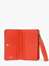 Compacte Portefeuille Premier Flirt Leder Lancel Oranje premier flirt A11136-vue-porte