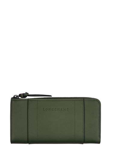 Longchamp Longchamp 3d Portefeuille Bruin