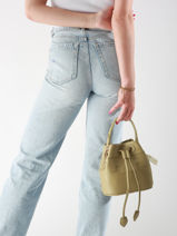 Cross Body Tas La Suite Leder Paul marius Groen la suite CAPUXSUI-vue-porte