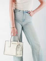 Handtassen Samantha Valentino Wit samantha VBS8YA04-vue-porte