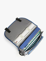 Boekentas 2 Compartimenten Cameleon Grijs actual PBBACA35-vue-porte