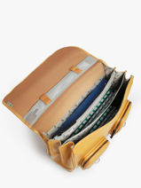 Boekentas Vintage North Cameleon Geel vintage north CA41-vue-porte