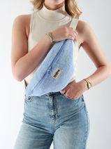 Belt Bag Olivia Spons Hindbag Blauw eponge EP-vue-porte