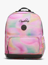 Rugzak 2 Compartimenten Cameleon Roze vintage fantasy SO40