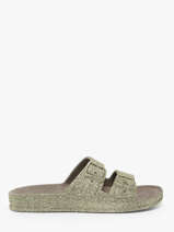 Slippers Transoco Cacatoes Groen accessoires TRANCOSO
