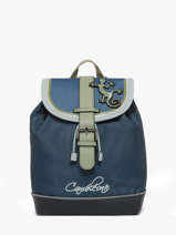 Rugzak 1 Compartiment Cameleon Groen vintage urban SD25
