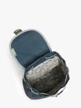 Rugzak 1 Compartiment Vintage Urban Cameleon Blauw vintage urban SD25-vue-porte