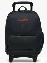 Rugzak Op Wieltjes 2 Compartimenten Cameleon Oranje vintage urban SR40