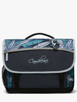 Boekentas Kind 3 Compartimenten Cameleon Blauw actual CA41