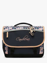 Boekentas Kind 2 Compartimenten Cameleon Blauw actual BAS-CA35