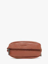 Portemonnee Madras Leder Etrier Bruin madras EMAD041