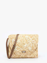 Cross Body Tas Koa Les tropeziennes Beige koa TZ04
