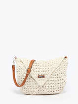 Cross Body Tas Eva Les tropeziennes Beige eva TZ02