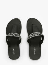 Open Sandalen Met Hak Isotoner Zwart women 94934