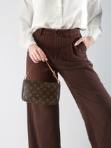 Schoudertas Second Life Louis vuitton Bruin second life 1363087-vue-porte