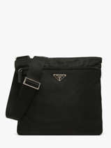 Preloved Prada Re-nylon Crossbody Bag Prada Zwart second life 892976