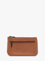 Portemonnee Madras Leder Etrier Bruin madras EMAD612
