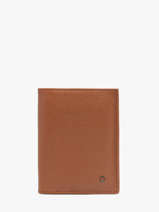 Portefeuille Met Portemonnee Leder Madras Etrier Bruin madras EMAD142