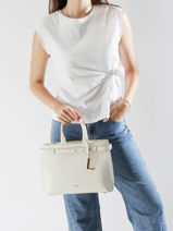 Handtas Faubourg Leder Lancel faubourg A13528-vue-porte