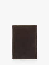 Portefeuille Oil Leder Etrier Bruin oil EOIL442