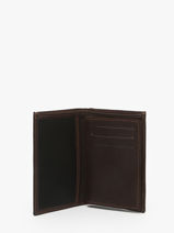 Compacte Portefeuille Oil Leder Etrier Bruin oil EOIL027-vue-porte