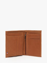 Portefeuille Met Portemonnee Oil Leder Etrier Bruin oil EOIL142-vue-porte