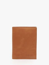 Portefeuille Oil Leder Etrier Bruin oil EOIL247