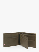 Portefeuille Oil Leder Etrier Groen oil EOIL438-vue-porte