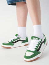 Sneakers Hylane Uit Leder Vans Groen men D26BR1-vue-porte