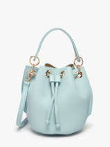 Handtas Grained Miniprix Blauw grained KL62050