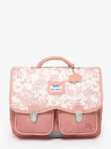Boekentas 1 Compartiment Tann's Roze tann's x tartine et choco 334213