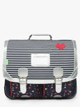 Boekentas 2 Compartimenten Tann's Blauw les fantaisies f 41321