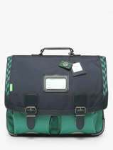 Boekentas 2 Compartimenten Tann's Blauw les fantaisies g 41126