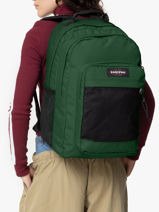 Rugzak 2 Compartimenten Met 15" Laptopvak Eastpak Veelkleurig authentic EK0A5BKS-vue-porte