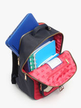 Rugzak Bobby 1 Compartiment Jeune premier Rood daydream girls G-vue-porte