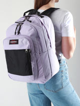 Rugzak 2 Compartimenten Met 15" Laptopvak Eastpak Violet authentic EK0A5BKS-vue-porte