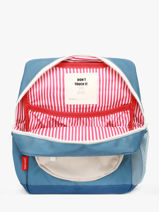 Rugzak Hello hossy Blauw cool kids 5-vue-porte