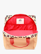 Rugzak Hello hossy Beige cool kids PKID-vue-porte