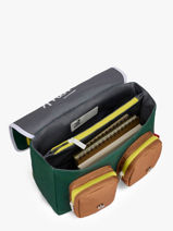 Boekentas 1 Compartiment Hello hossy Groen cool kids 7-vue-porte