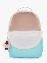 Rugzak 2 Compartimenten Met 15" Laptopvak Kipling Roze back to school KI6658-vue-porte