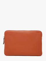 Laptophoes Flandres 13'' Leder Etrier Oranje flandres EFLA8833