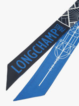 Longchamp Soie gots Foulard-vue-porte