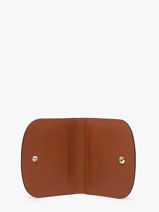 Longchamp Epure timeless Kredietkaarthouder Bruin-vue-porte